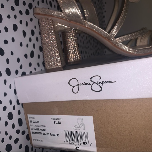 JESSICA SIMPSON HEELS 8 1/2 - Picture 2 of 3